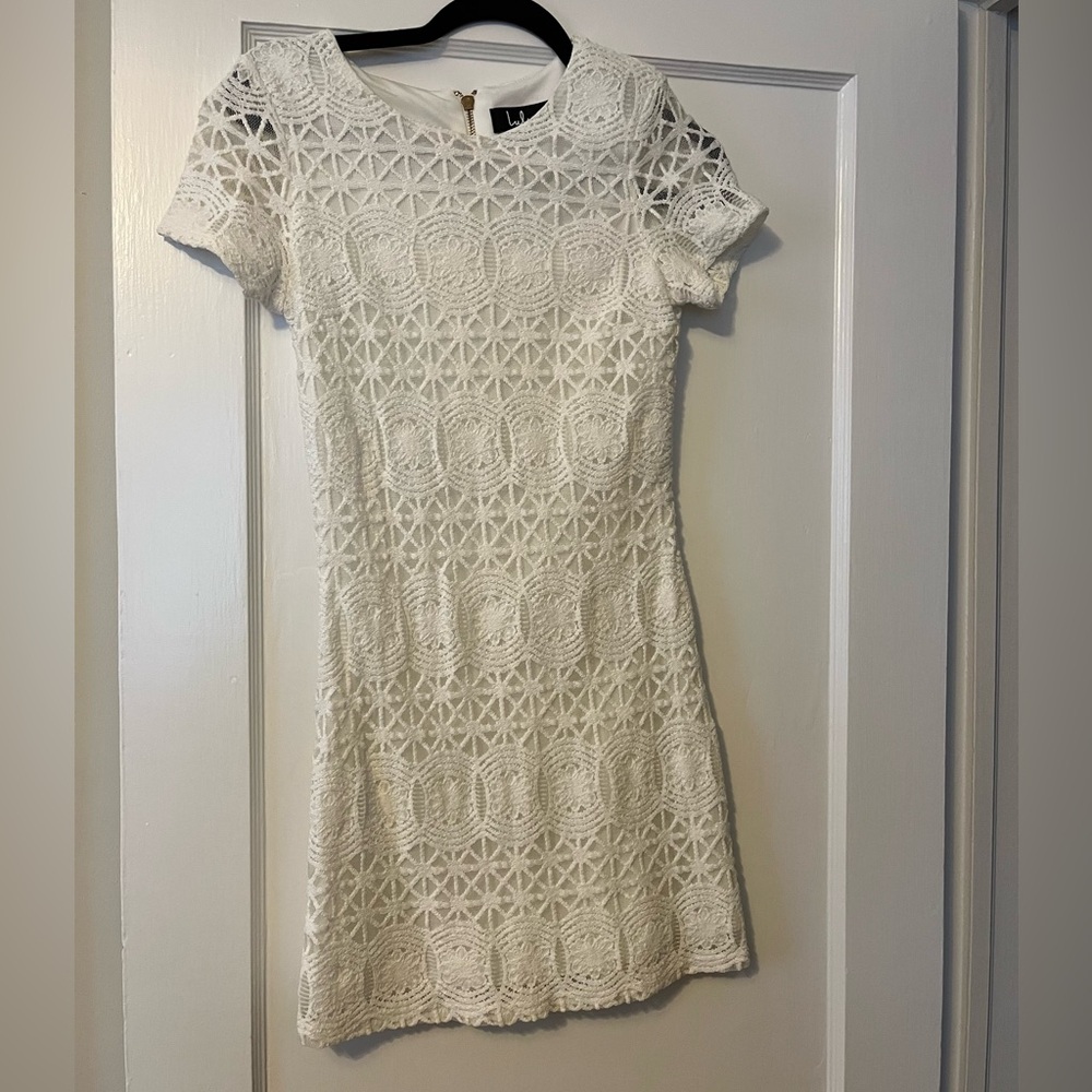 White Lulus Dress size XS